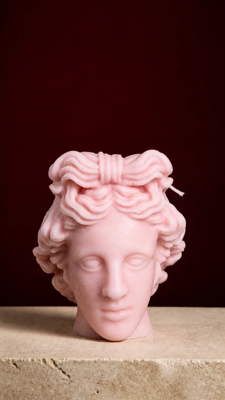 Penelope, a blush head candle